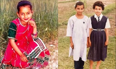 खेत में पोज दे रही ये बच्ची अब बन गई है बॉलीवुड की एक्टिंग क्वीन, क्या आप पहचाने हीरोइन को?