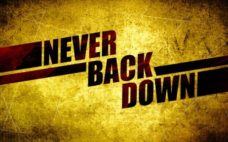 7  inspirational Never Back Down Quotes