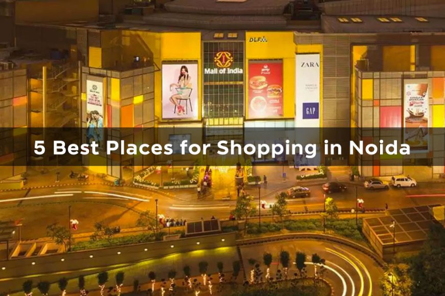 5 Best Places for Shopping in Noida