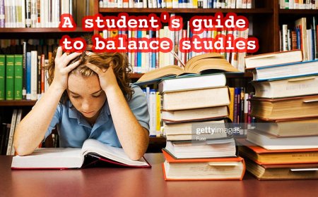 A student's guide to balance studies and extracurriculars for overall development
