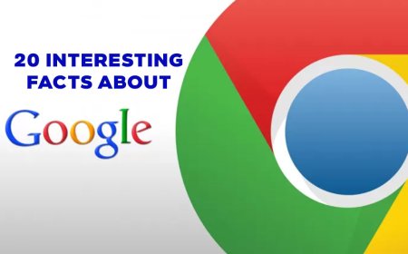 20 INTERESTING FACTS ABOUT GOOGLE