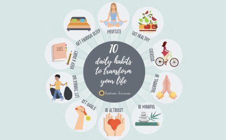 HEALTHY HABITS- DAILY ROUTINES FOR A VIBRANT LIFESTYLE