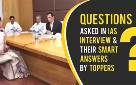 Here some interesting questions asked during the UPSC interview