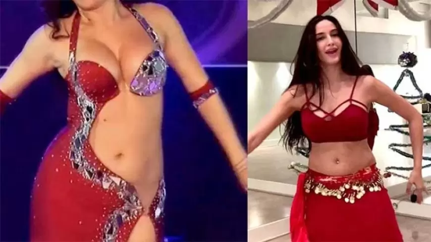 Nora Fatehi Looks Red Hot As She Shakes Her Belly On Dance - Swag Se Swagat Song