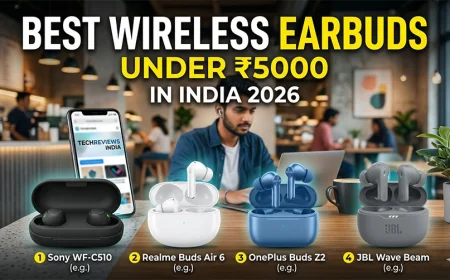 Best Wireless Earbuds Under 5000 in India 2026