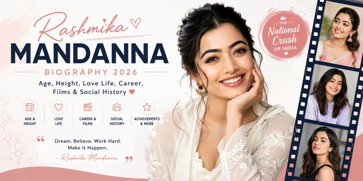 Rashmika Mandanna Biography 2026: Age, Height, Love Life, Career, Movies & Social History