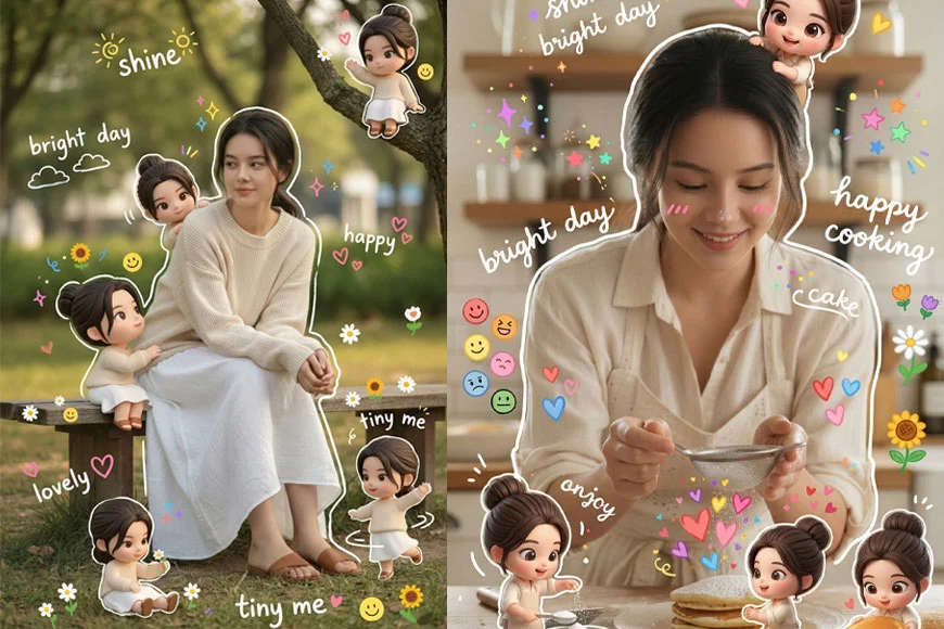 Viral Chibi AI Photo Editing Prompt Without Face Chang