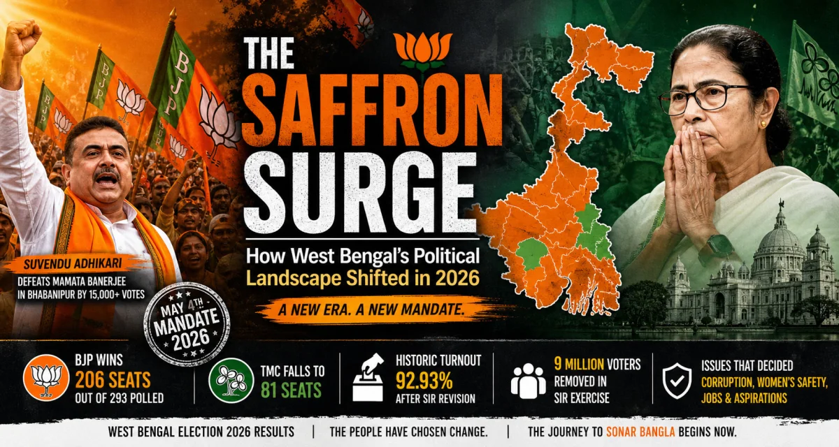 The Saffron Surge: How West Bengal's Political Landscape Shifted in 2026