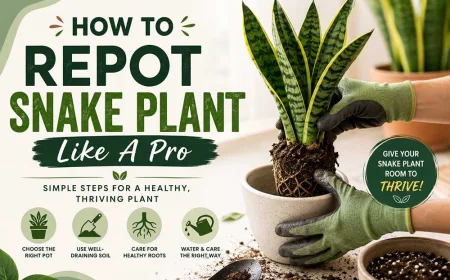 How to Repot Snake Plant Like A Pro
