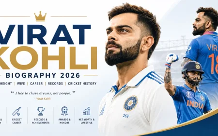 Virat Kohli Biography 2026: Age, Height, Wife, Career, Records & Cricket History