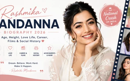 Rashmika Mandanna Biography 2026: Age, Height, Love Life, Career, Movies & Social History