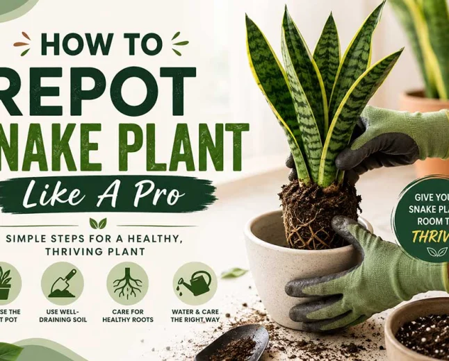 How to Repot Snake Plant Like A Pro