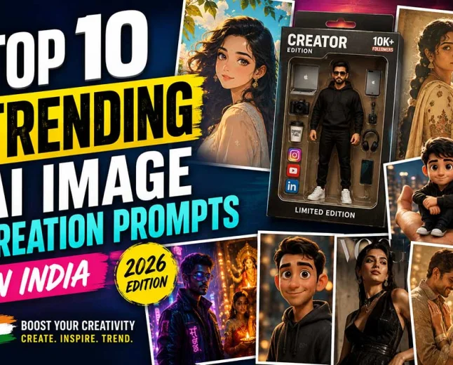 Top 10 Trending AI Image Creation Prompts in India (2026 Edition)