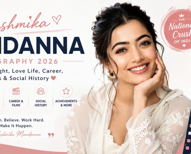 Rashmika Mandanna Biography 2026: Age, Height, Love Life, Career, Movies & Social History