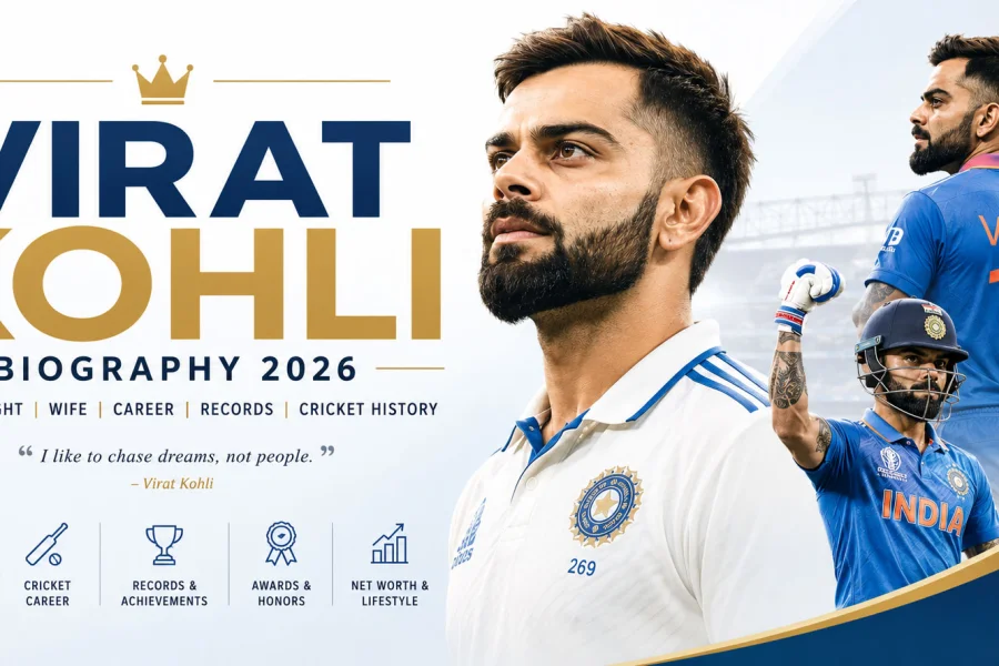 Virat Kohli Biography 2026: Age, Height, Wife, Career, Records & Cricket History